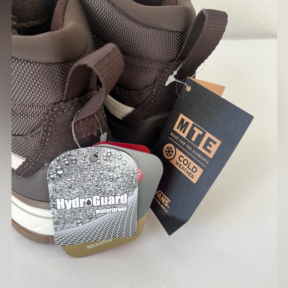 NWT Vans SK8-HI waterproof MTE high top all weather sneakers brown 7.5 - Picture 9 of 10